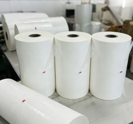 দ্রাবক মুক্ত আঠালো ডিজিটাল ল্যামিনেটিং ফিল্ম 12 মাস শেল্ফ লাইফ এবং ডকুমেন্ট সুরক্ষার জন্য ডাবল করোনা চিকিত্সা