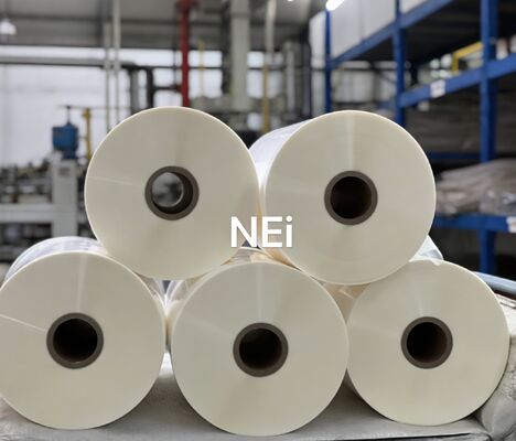 আর্দ্রতা প্রতিরোধী প্যাকেজিং এবং ল্যামিনেশনের জন্য 3 ইঞ্চি কাগজের কোর সহ স্বচ্ছ BOPP তাপীয় ল্যামিনেশন ফিল্ম