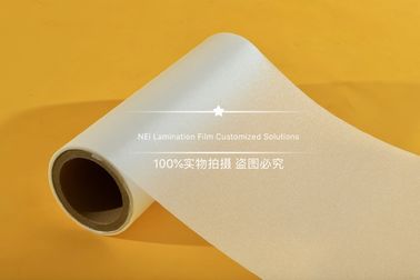 মুদ্রণ ও প্যাকেজিং জন্য রৌপ্য Glittering Laminating আঠালো ফিল্ম