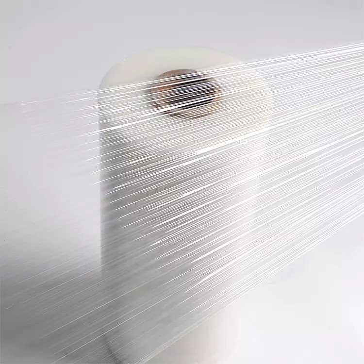 PE Stretching Film with 500% Elongation ISO 9001 Certified and 100% Recyclable for Secure Packaging