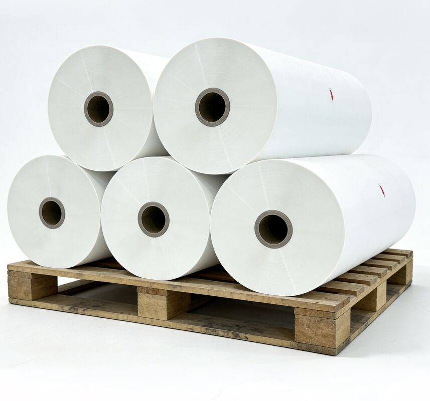 ভারী সিলিকন তেল প্রিন্টিংয়ের জন্য 12 মাসের শেল্ফ লাইফ এবং 2200 মিমি পর্যন্ত প্রস্থ সহ স্বচ্ছ ডিজিটাল ল্যামিনেটিং ফিল্ম