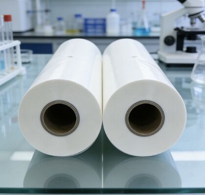 উচ্চ স্বচ্ছতা এবং শক্তি সহ সিলভার ধাতব রঙের ধাতব PET ফিল্ম অনেক রাসায়নিক এবং দ্রাবক প্রতিরোধী