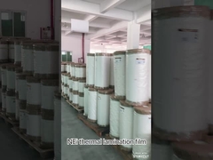 3 ইঞ্চি 14 এমএম উচ্চ চকচকে পিইটি থার্মাল ল্যামিনেশন ফিল্ম 22 মাইক বেধ