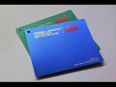 কাস্টমাইজড রঙের সাথে রঙিন গ্লিটার ল্যামিনেশন ফিল্ম