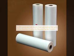 বিওপিপি-সাবস্ট্রেট সফট-টাচ কোল্ড ল্যামিনেটিং ফিল্ম যা মাইক্রো-টেক্সচার্ড কোটিং সহ স্পর্শের আরাম বাড়ায়