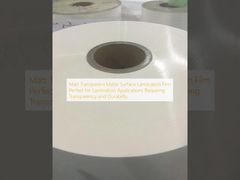 ম্যাট ট্রান্সপারেন্ট ম্যাট সারফেস ল্যামিনেশন ফিল্ম যা স্বচ্ছতা এবং স্থায়িত্ব প্রয়োজন এমন ল্যামিনেশন অ্যাপ্লিকেশনের জন্য উপযুক্ত