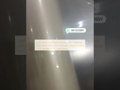 ডিজিটাল প্রিন্টিংয়ের জন্য ল্যামিনেশন পিইটি থার্মাল ল্যামিনেশন ফিল্ম নরম কঠোরতা চকচকে সারফেস ফিনিশ ল্যামিনেশনের জন্য উপযুক্ত