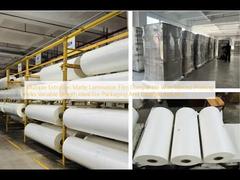 একাধিক এক্সট্রুশন ম্যাট ল্যামিনেশন ফিল্ম বিভিন্ন প্রিন্টিং কালিগুলির সাথে সামঞ্জস্যপূর্ণ পরিবর্তনশীল দৈর্ঘ্য প্যাকেজিং এবং লেবেলিং শিল্পের জন্য আদর্শ